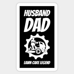 Husband Dad Lawn Care Legend #2 Magnet